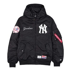 Alpha Industries x New Era L-2B New York Yankees Black Bomber Men’s XL Jacket
